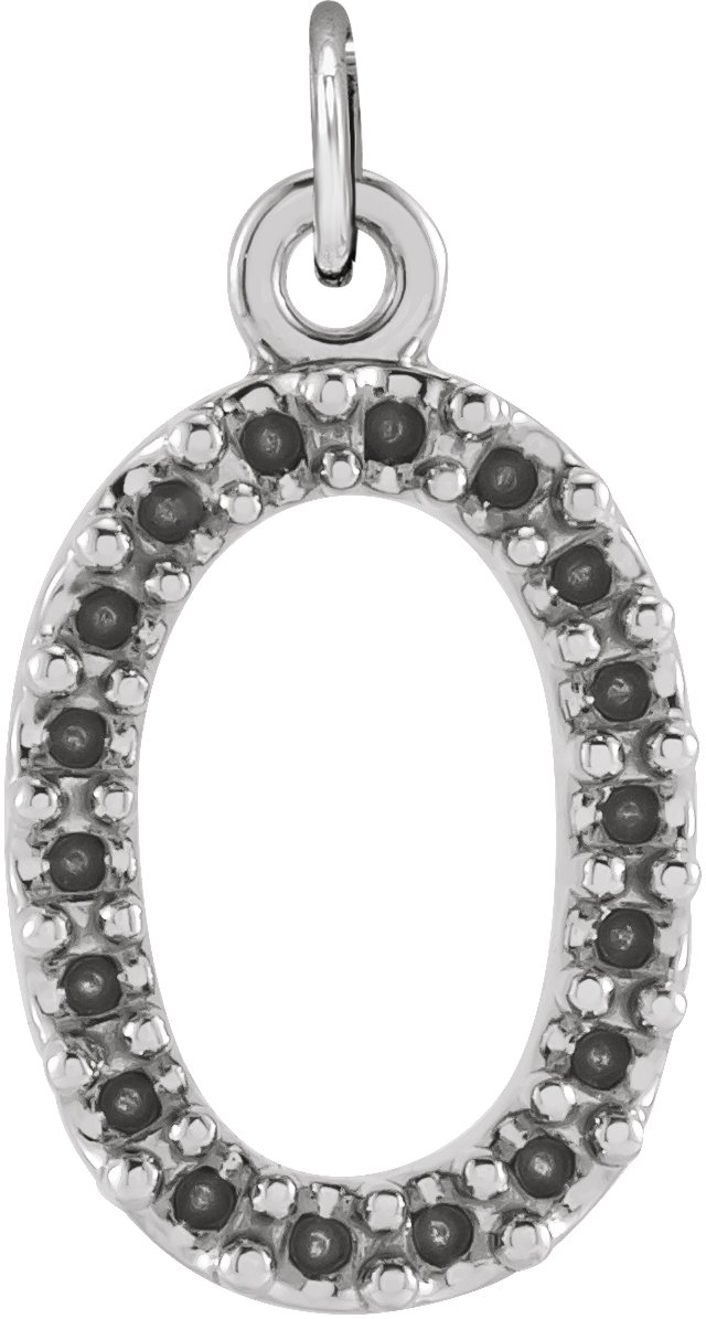 Petite Numeral Pendant