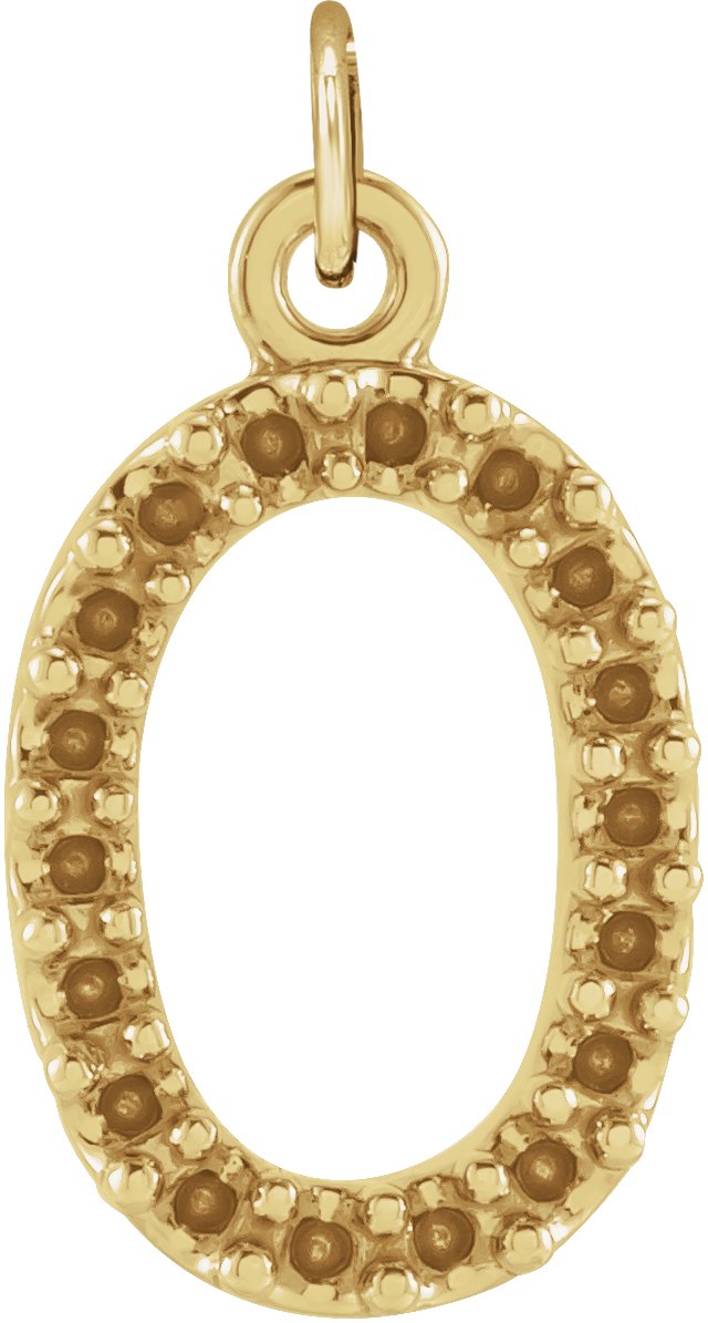 Petite Numeral Pendant