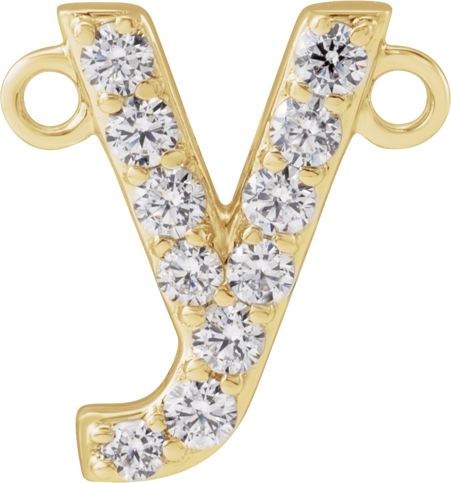 Initial Necklace Center