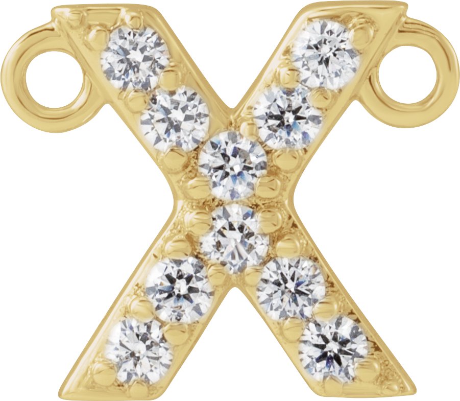 Initial Necklace Center