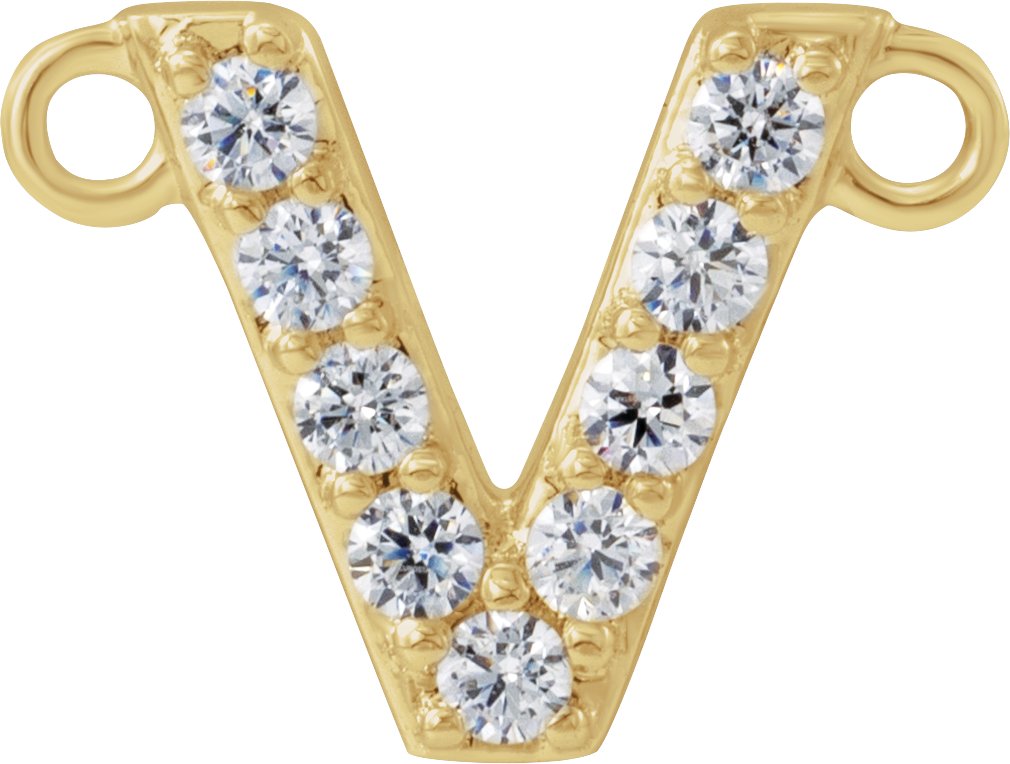 Initial Necklace Center