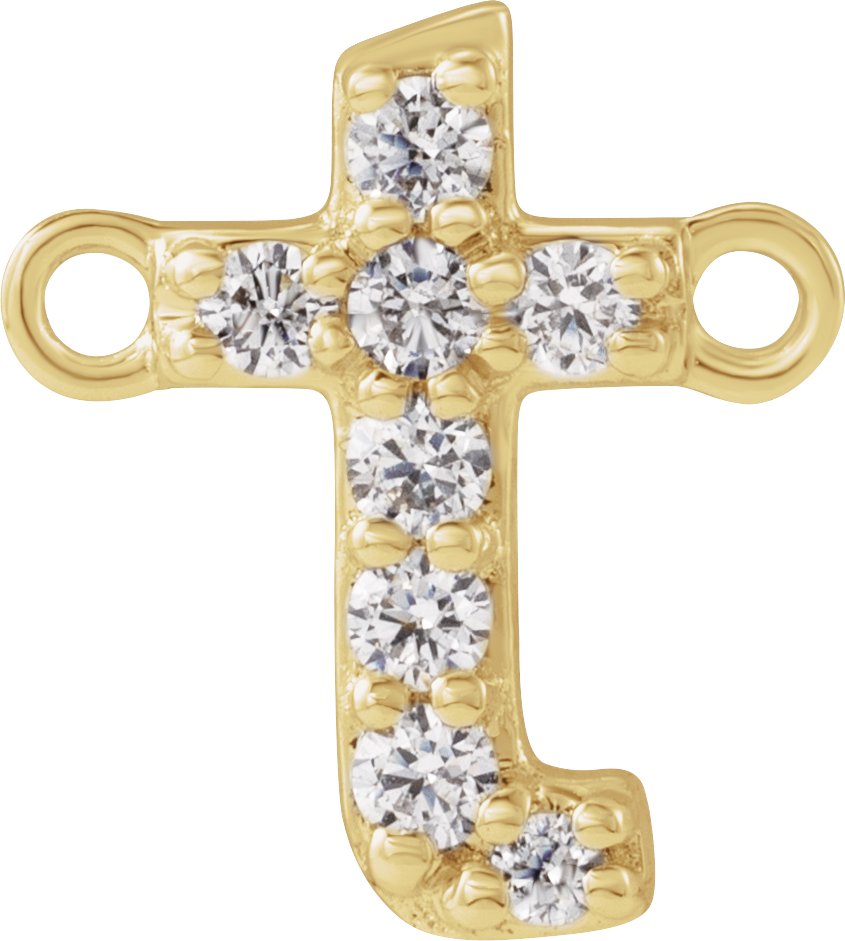 Initial Necklace Center