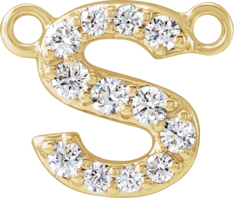 Initial Necklace Center