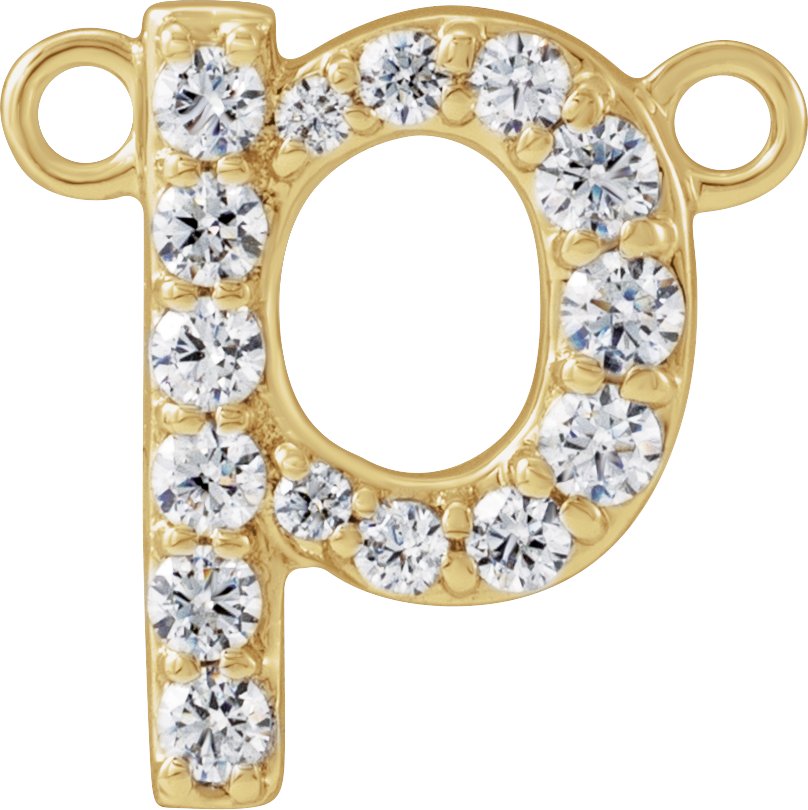 Initial Necklace Center