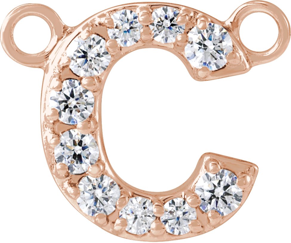 Initial Necklace Center