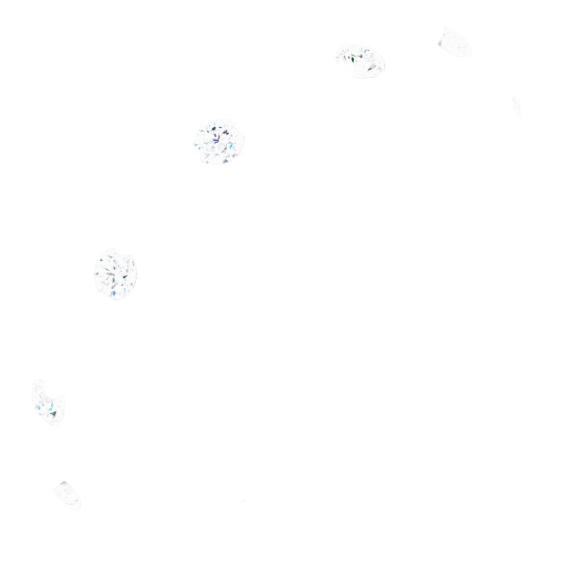 Platinum 1.5 mm Round 1/6 CTW Natural Diamond Floral Band