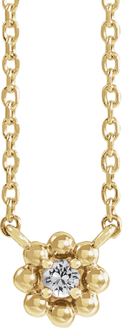 Accented Beaded Necklace or Center