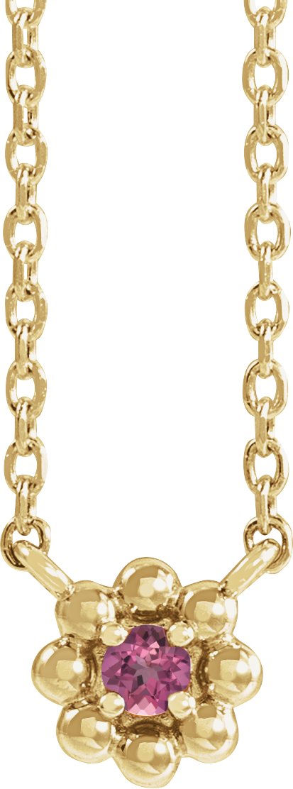 Accented Beaded Necklace or Center