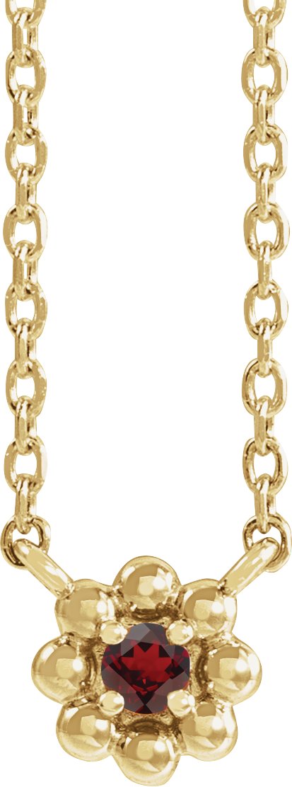 Accented Beaded Necklace or Center