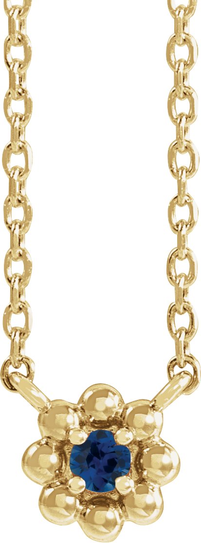 Accented Beaded Necklace or Center