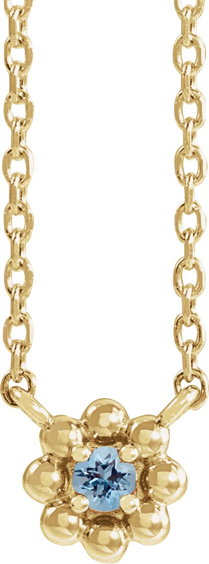 Accented Beaded Necklace or Center