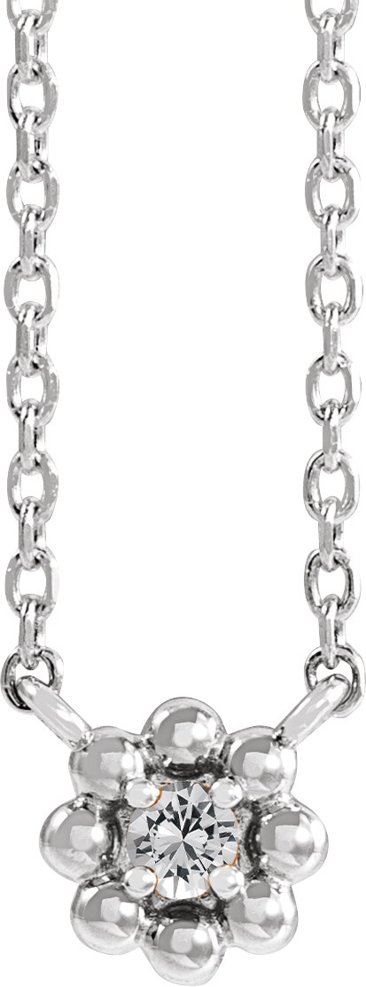 Accented Beaded Necklace or Center