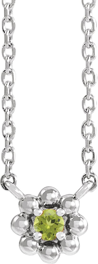 Accented Beaded Necklace or Center