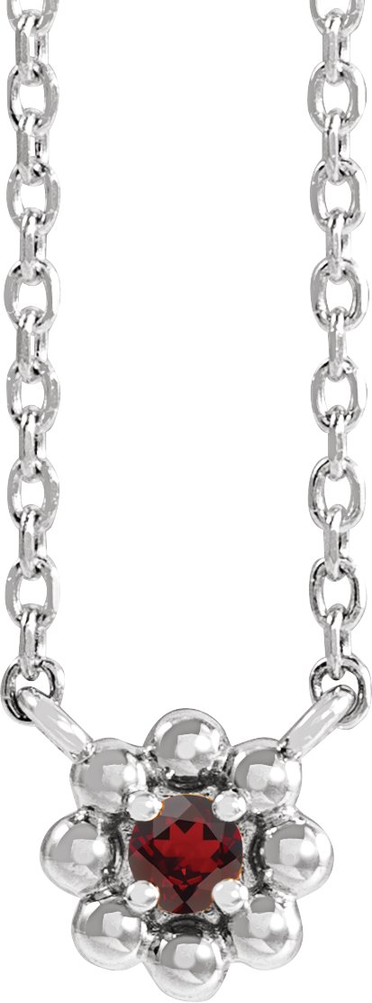 Accented Beaded Necklace or Center