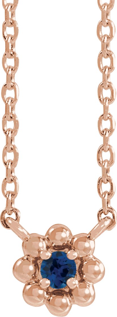 Accented Beaded Necklace or Center