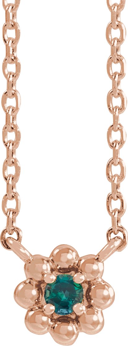 Accented Beaded Necklace or Center