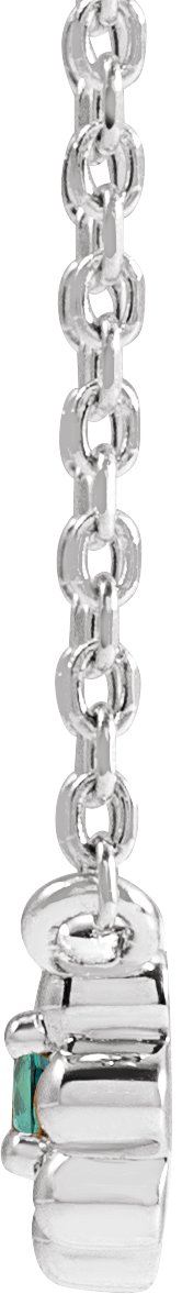 Alternative view of Accented Beaded Necklace or Center