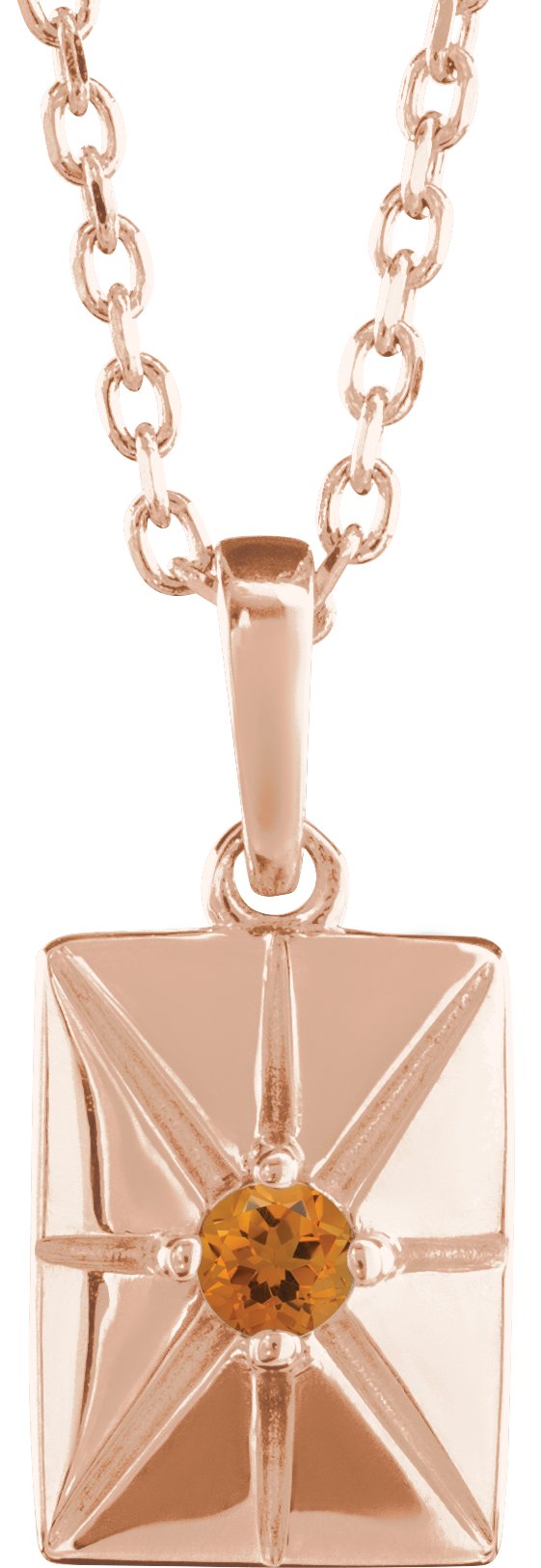 Accented Necklace or Charm/Pendant