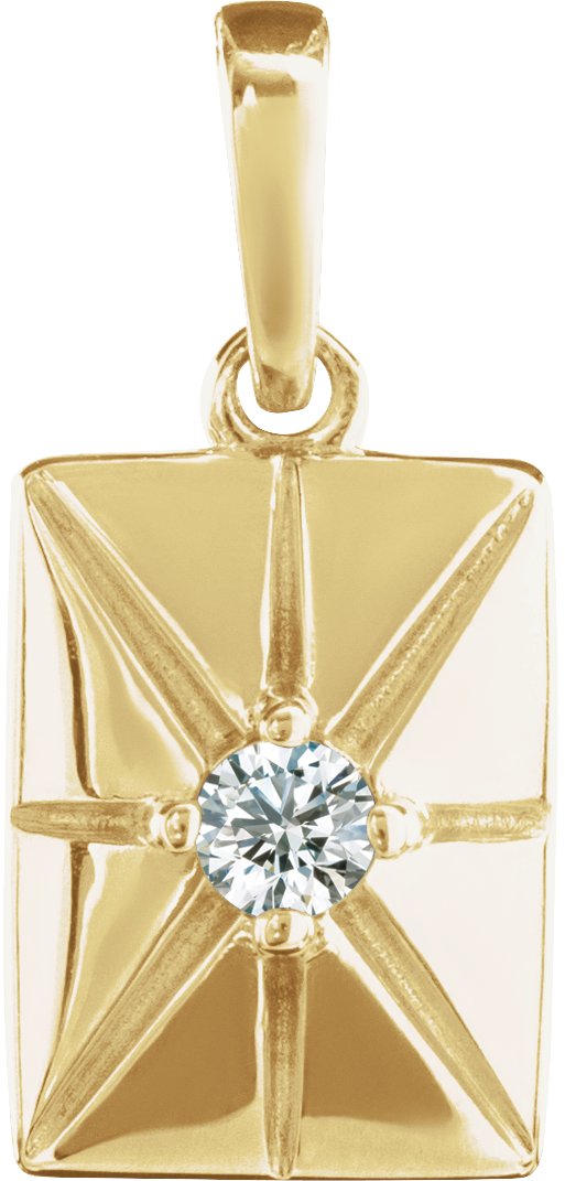 Accented Necklace or Charm/Pendant