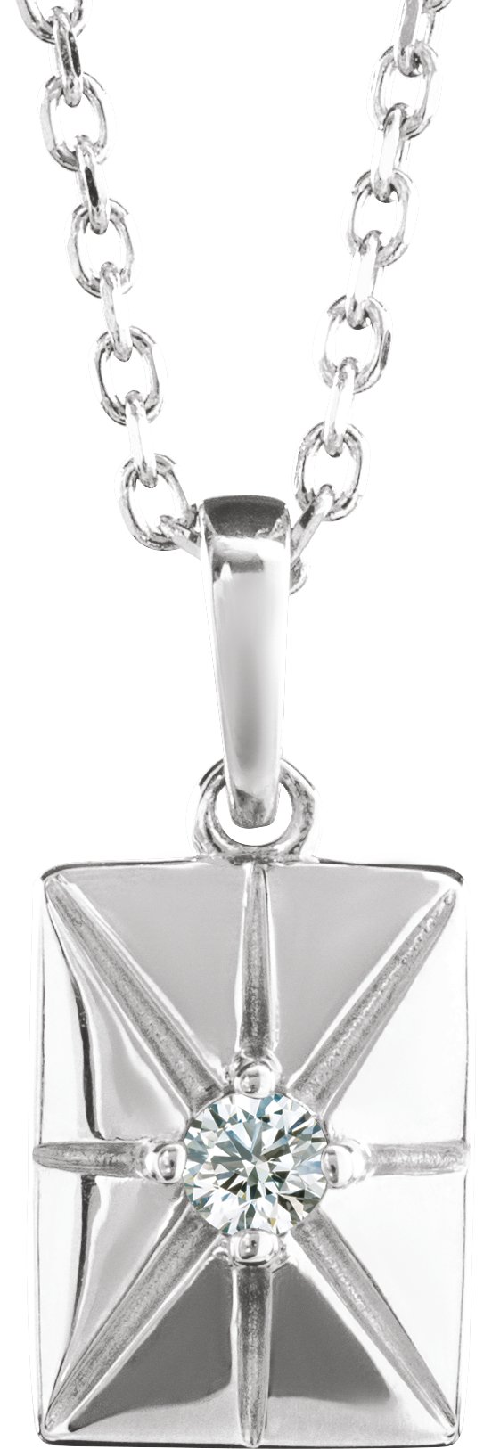 Accented Necklace or Charm/Pendant