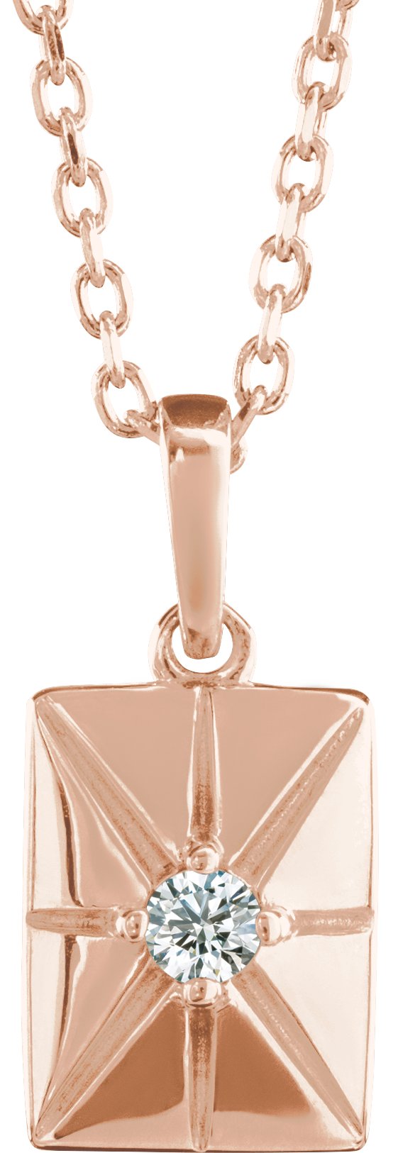 Accented Necklace or Charm/Pendant