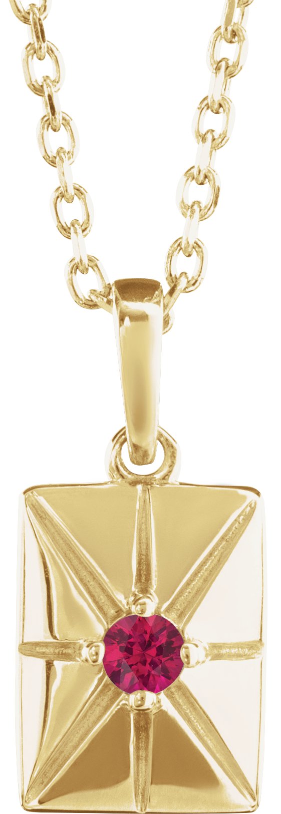 Accented Necklace or Charm/Pendant