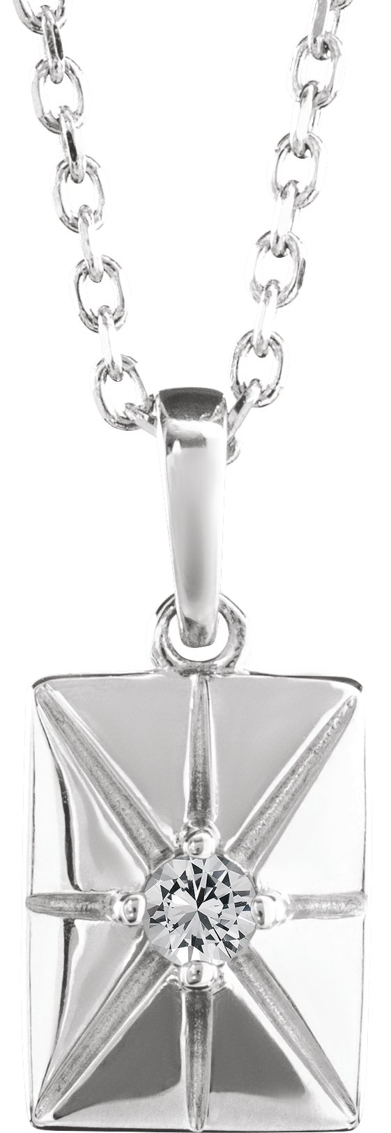 Accented Necklace or Charm/Pendant