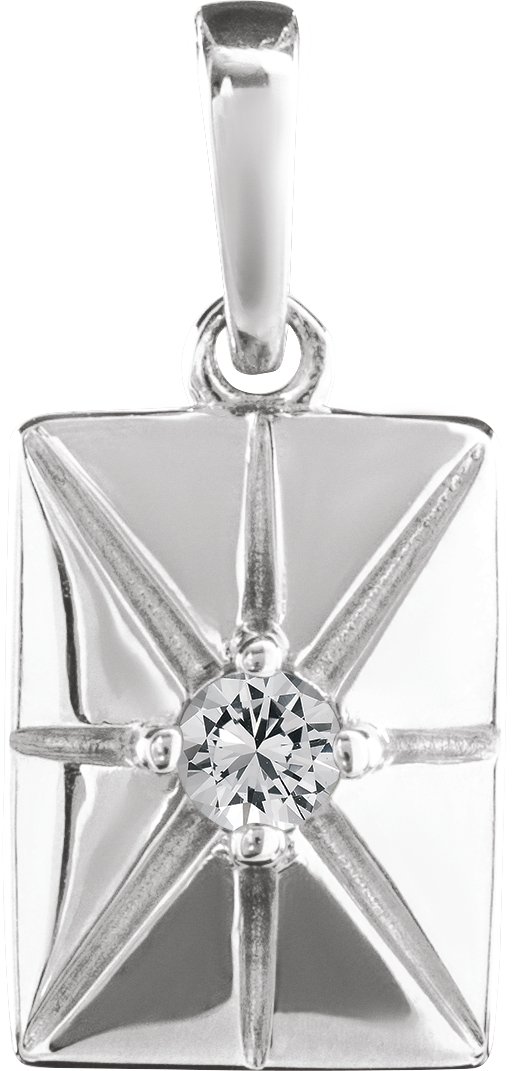 Accented Necklace or Charm/Pendant