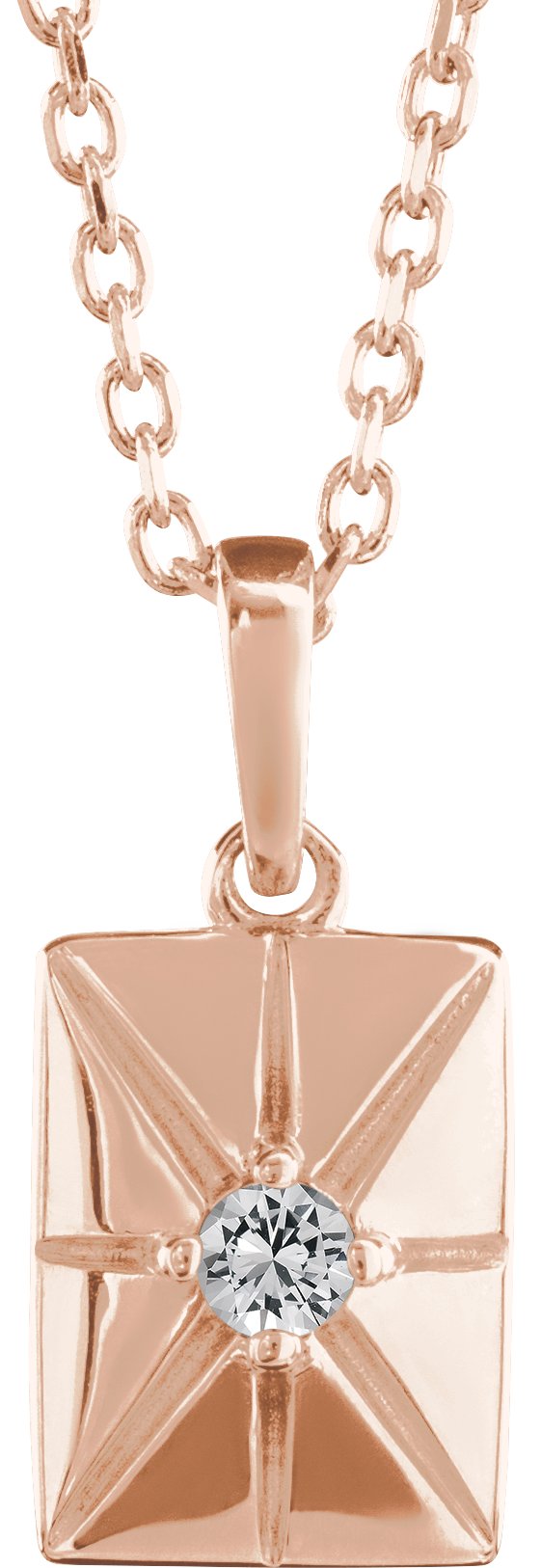 Accented Necklace or Charm/Pendant