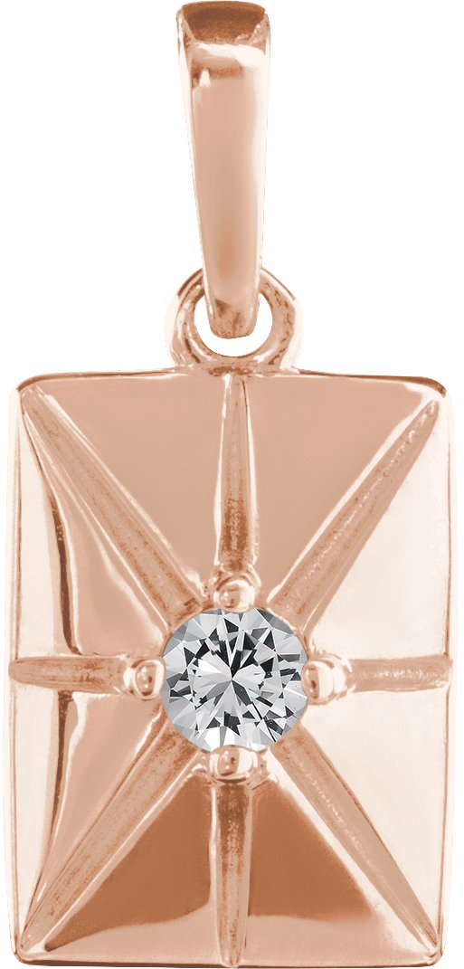 Accented Necklace or Charm/Pendant