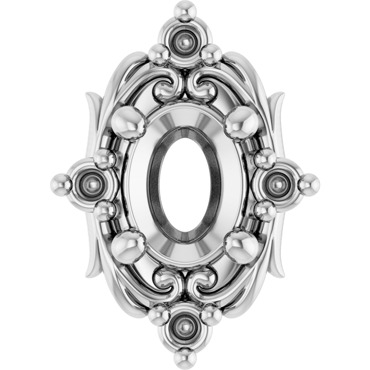 14k White Gold