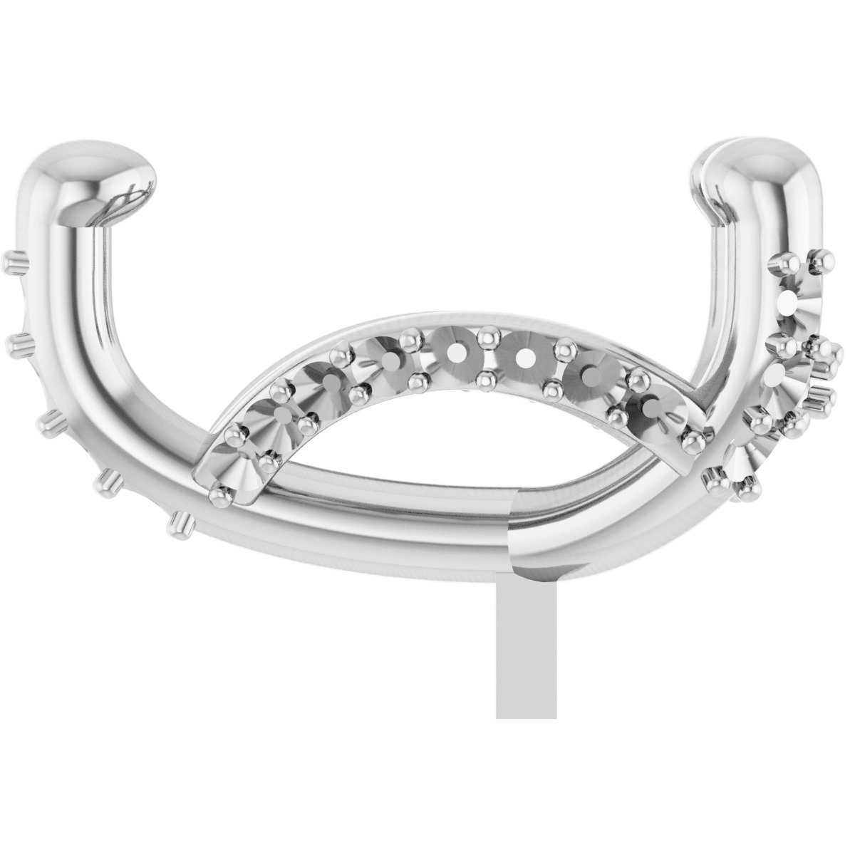 Hidden Halo-Style Peg Setting