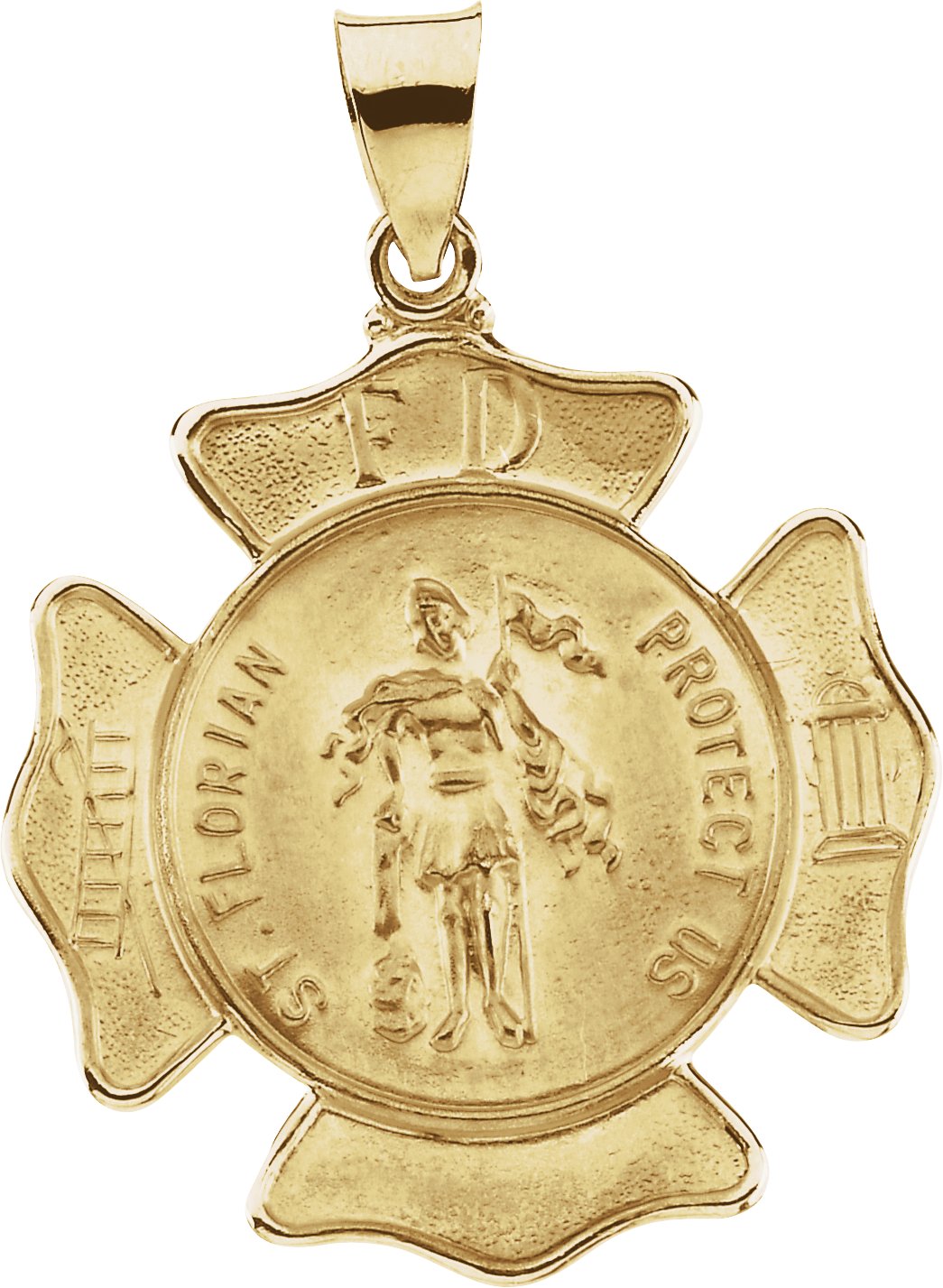 Hollow St. Florian Medal 25.25 x 25.25mm Ref 674816
