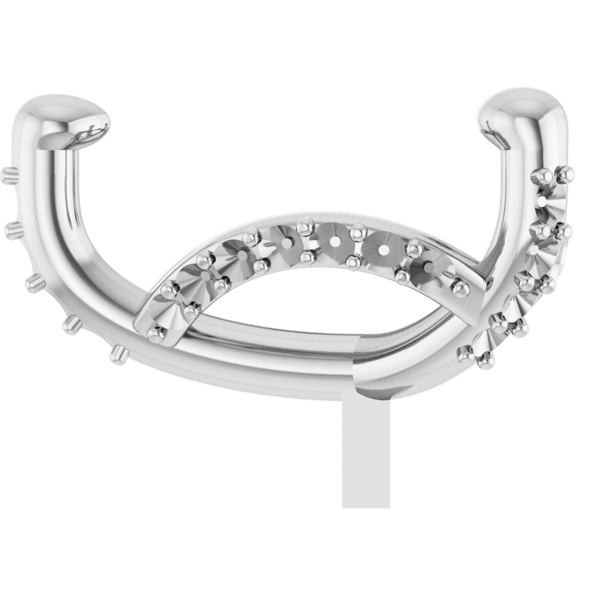 Hidden Halo-Style Peg Setting