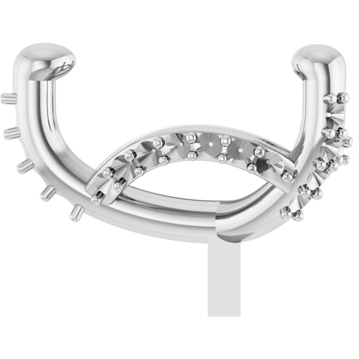 Hidden Halo-Style Peg Setting