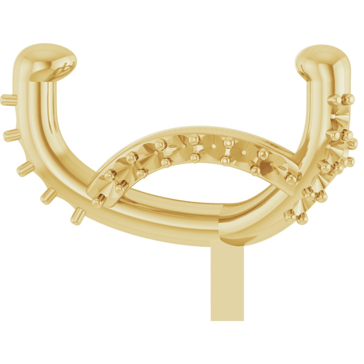 Hidden Halo-Style Peg Setting
