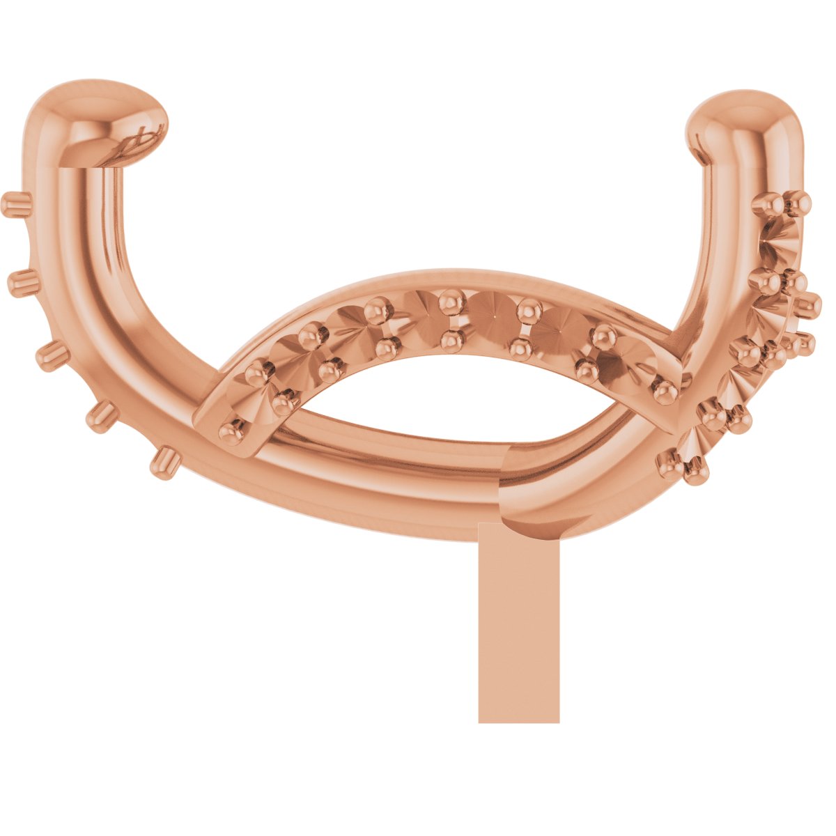 Hidden Halo-Style Peg Setting