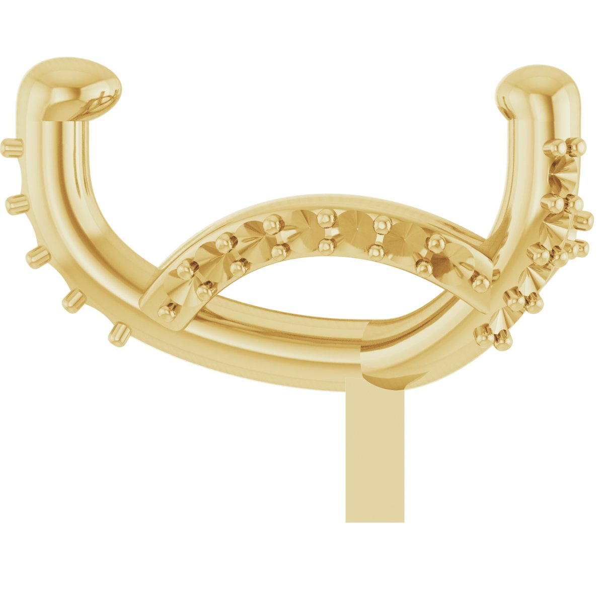 Hidden Halo-Style Peg Setting