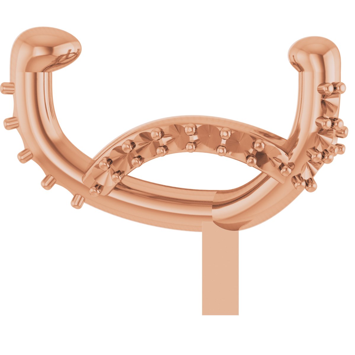 Hidden Halo-Style Peg Setting