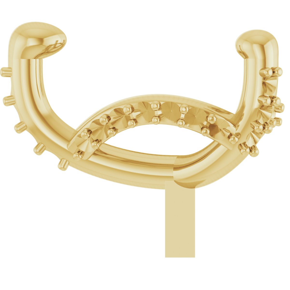 Hidden Halo-Style Peg Setting