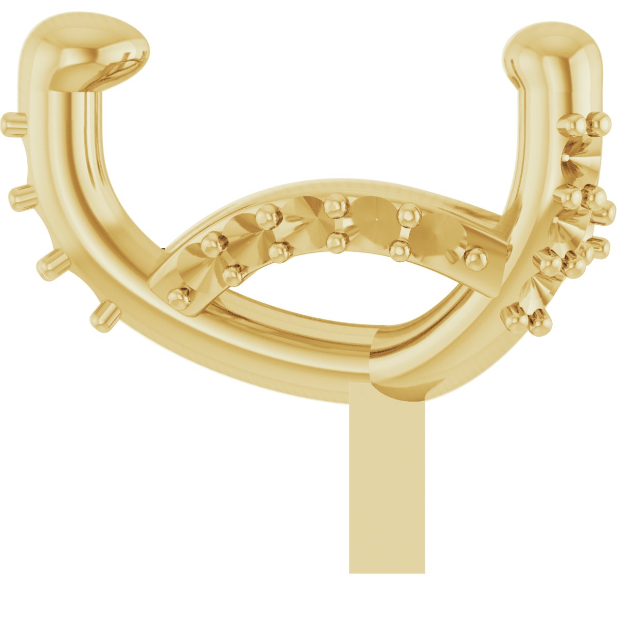 Hidden Halo-Style Peg Setting