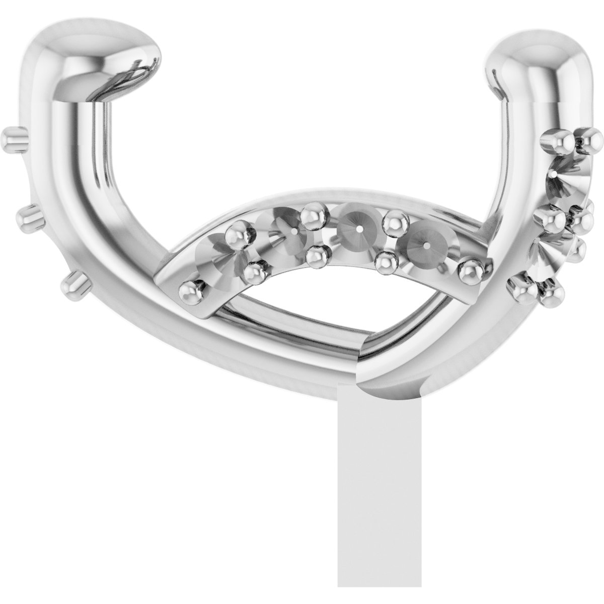 Hidden Halo-Style Peg Setting