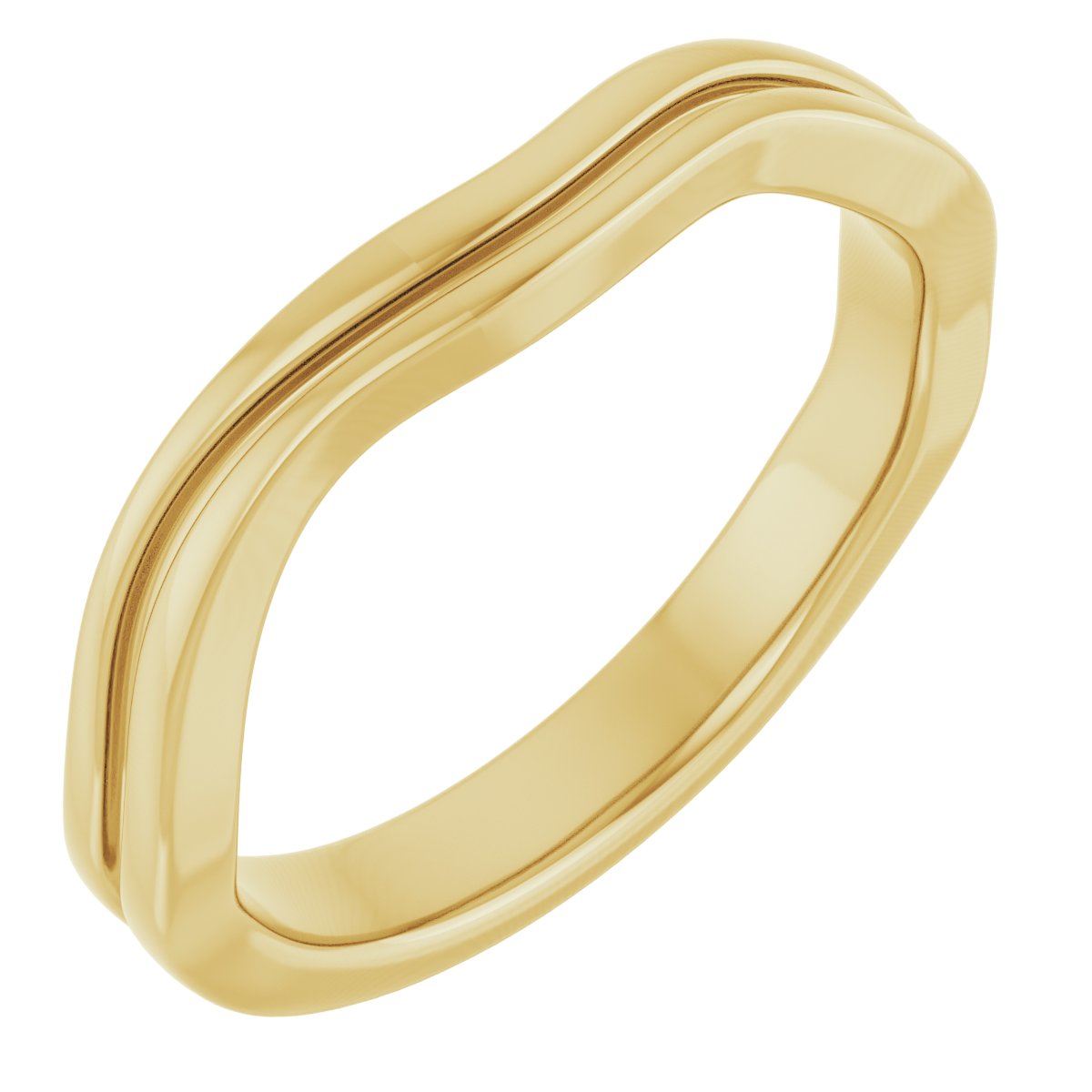 14K Yellow Freeform Ring