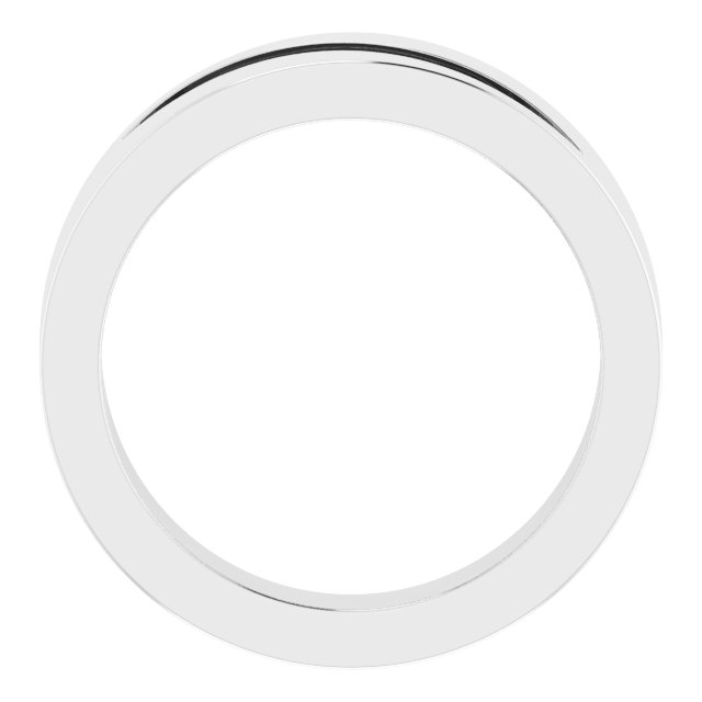 2 mm Asscher Band Mounting view 2