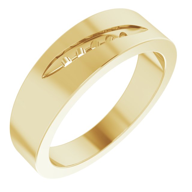 14k Yellow Gold