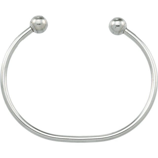 Sterling Silver Cuff 5 1/4 Bracelet