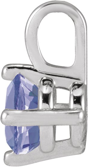 Natural Tanzanite 16" Necklace view 2