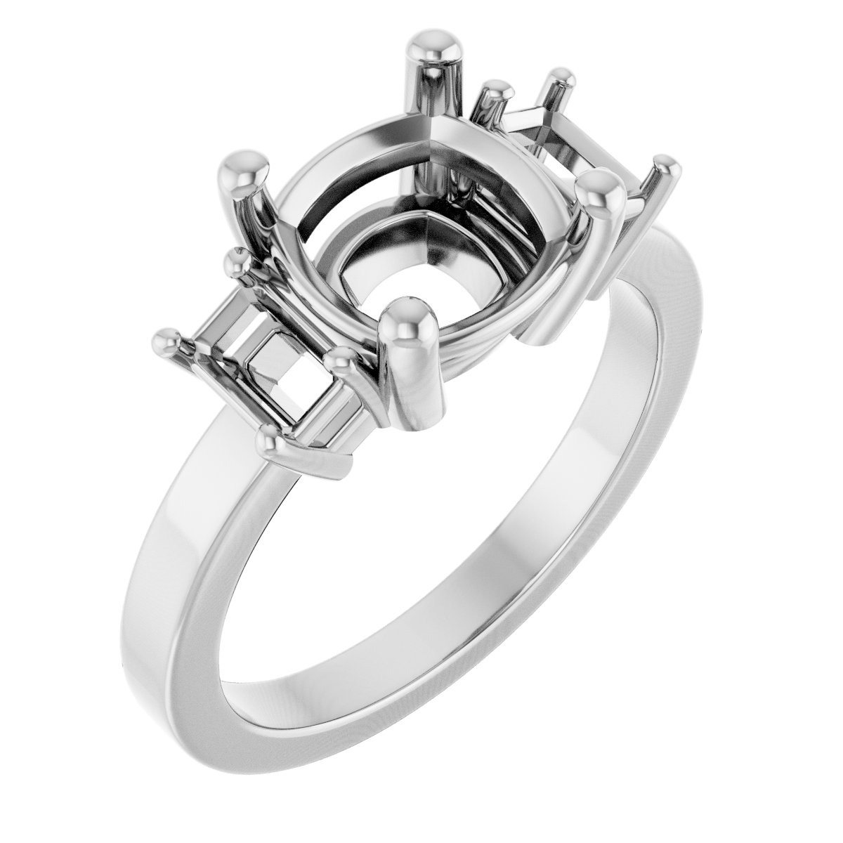 Three-Stone Engagement Ring