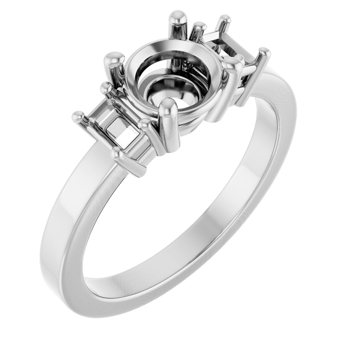 Three-Stone Engagement Ring