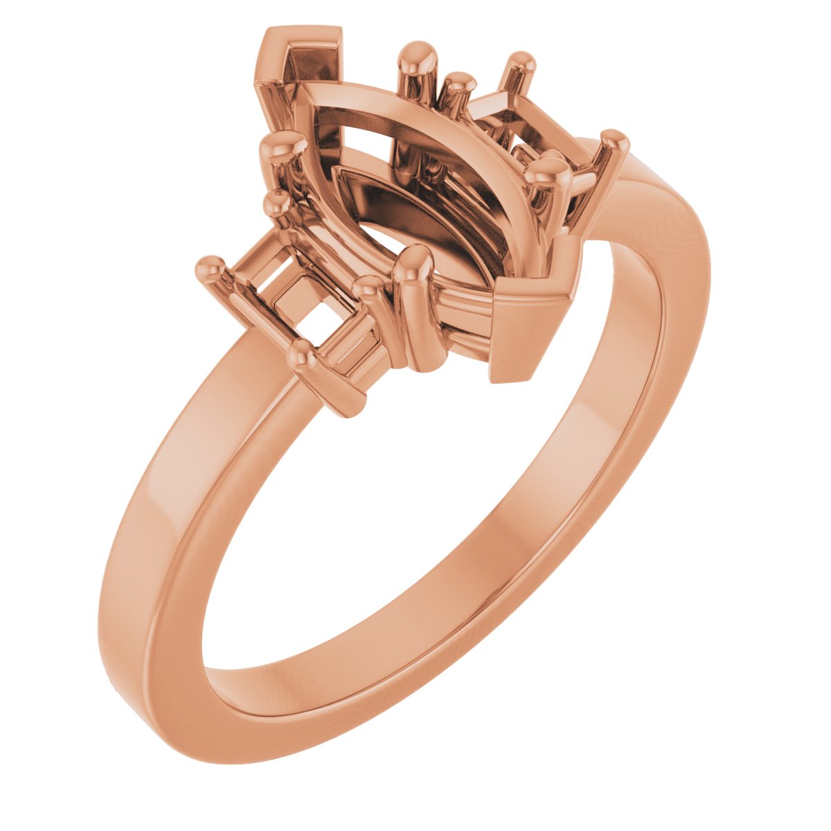 Three-Stone Engagement Ring